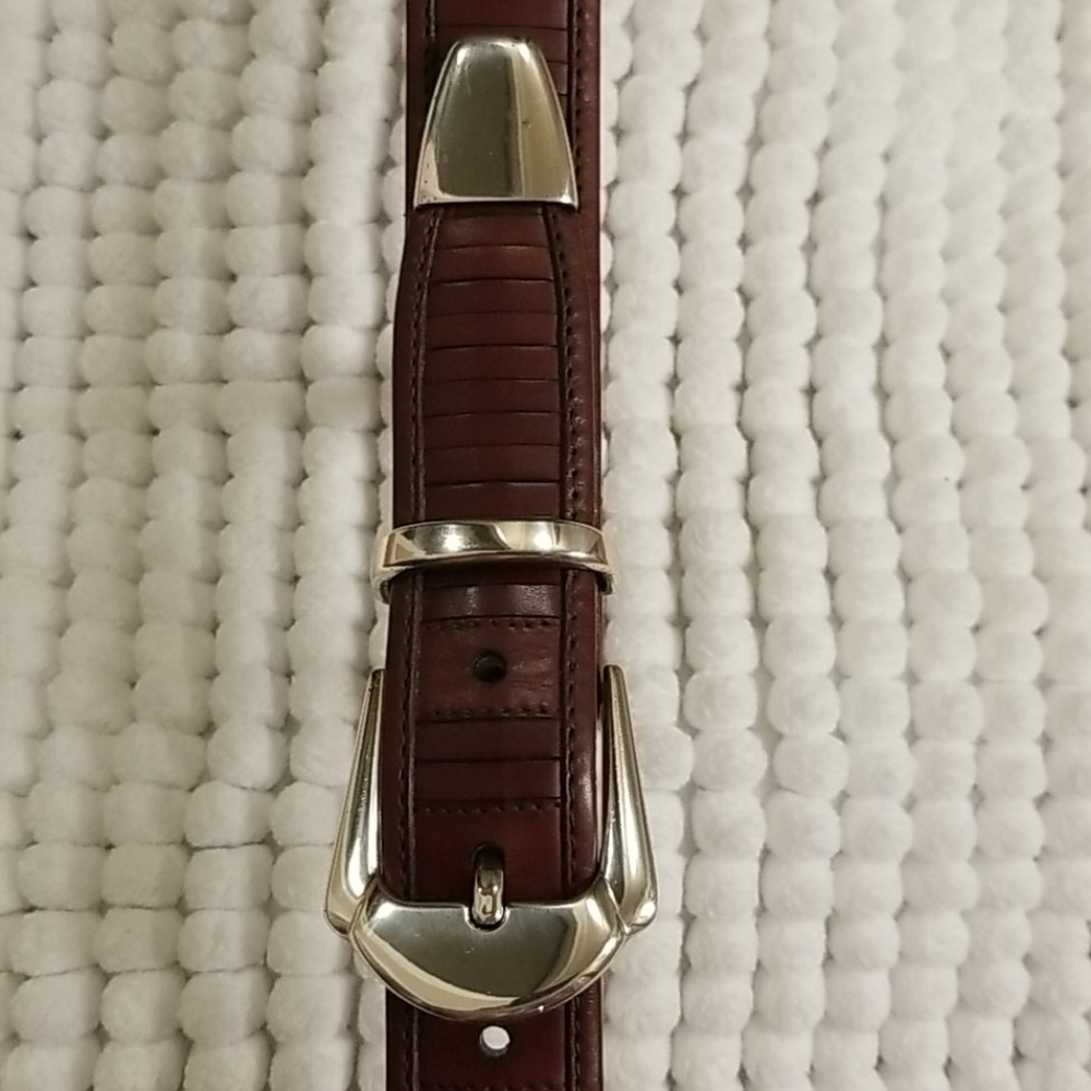 Mezlan mens luxury belt 3109 - Picture 2 of 16